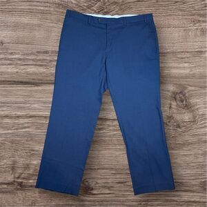 Ralph Ralph‎ Lauren Comfort Flex Pants Blue Plaid Polyester Blend Men’s 40X30